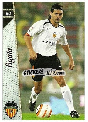 Sticker Roberto Fabian Ayala - Las Fichas De La Liga 2006-2007 n. 64 - Mundicromo