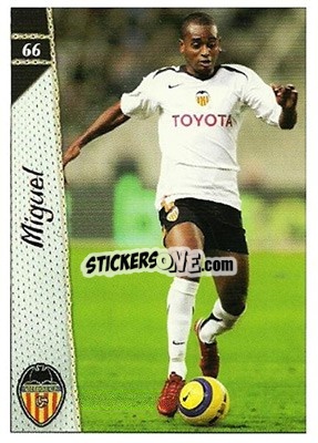 Sticker Miguel - Las Fichas De La Liga 2006-2007 n. 66 - Mundicromo
