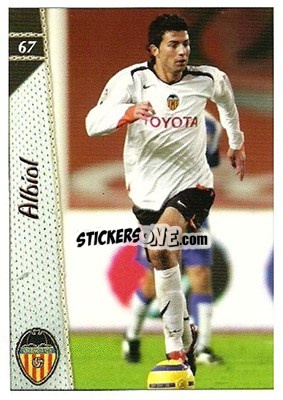 Cromo Albiol - Las Fichas De La Liga 2006-2007 - Mundicromo