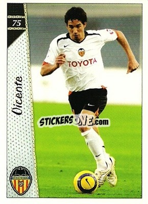 Sticker Vicente - Las Fichas De La Liga 2006-2007 - Mundicromo