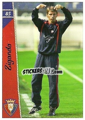 Sticker Ziganda - Las Fichas De La Liga 2006-2007 - Mundicromo