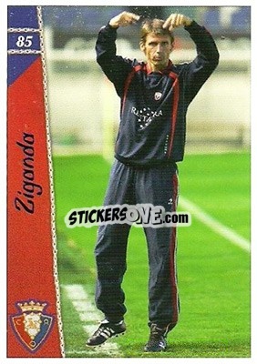 Sticker Ziganda - Las Fichas De La Liga 2006-2007 n. 85 - Mundicromo