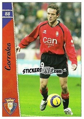 Cromo Corrales - Las Fichas De La Liga 2006-2007 - Mundicromo