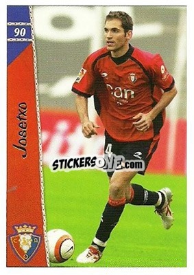 Sticker Josetxo - Las Fichas De La Liga 2006-2007 - Mundicromo