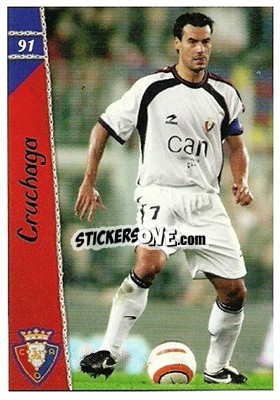 Cromo Cruchaga - Las Fichas De La Liga 2006-2007 - Mundicromo