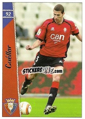 Figurina Cuellar - Las Fichas De La Liga 2006-2007 - Mundicromo