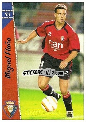 Cromo Miguel Flaño - Las Fichas De La Liga 2006-2007 - Mundicromo