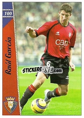 Cromo Raul Garcia - Las Fichas De La Liga 2006-2007 - Mundicromo