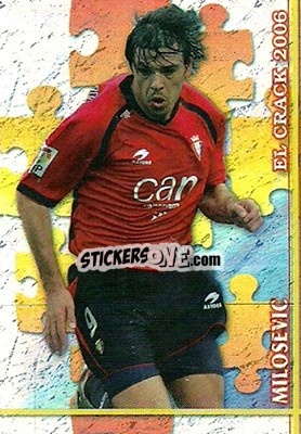 Sticker Milosevic - Las Fichas De La Liga 2006-2007 n. 106 - Mundicromo