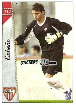 Sticker Cobeño - Las Fichas De La Liga 2006-2007 n. 114 - Mundicromo