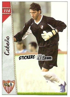 Sticker Cobeño - Las Fichas De La Liga 2006-2007 - Mundicromo