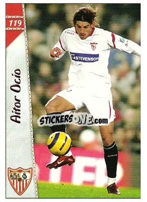 Figurina Aitor Ocio - Las Fichas De La Liga 2006-2007 - Mundicromo