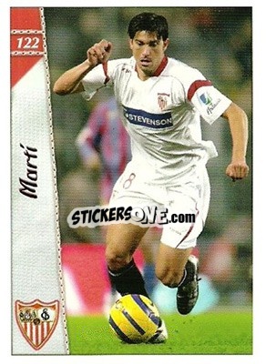 Sticker Martí - Las Fichas De La Liga 2006-2007 - Mundicromo