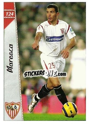 Sticker Maresca - Las Fichas De La Liga 2006-2007 - Mundicromo