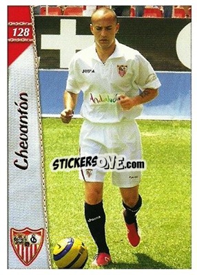 Sticker Chevantón - Las Fichas De La Liga 2006-2007 n. 128 - Mundicromo