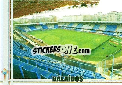 Sticker Balaidos - Las Fichas De La Liga 2006-2007 - Mundicromo