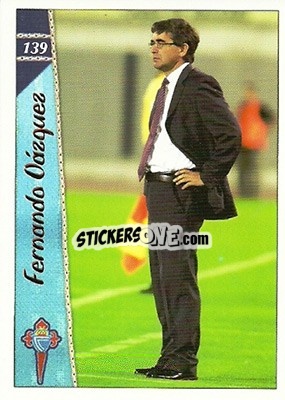 Sticker Fernando Vazquez - Las Fichas De La Liga 2006-2007 n. 139 - Mundicromo