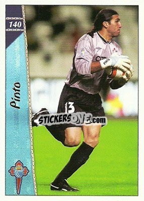 Sticker Pinto - Las Fichas De La Liga 2006-2007 n. 140 - Mundicromo
