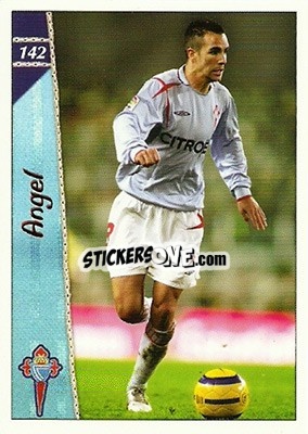 Cromo Angel - Las Fichas De La Liga 2006-2007 - Mundicromo