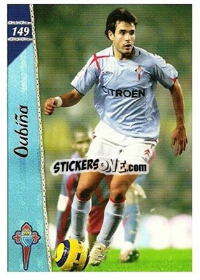 Sticker Oubiña - Las Fichas De La Liga 2006-2007 - Mundicromo