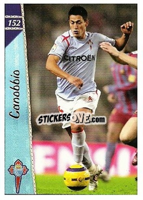 Cromo Canobbio - Las Fichas De La Liga 2006-2007 - Mundicromo