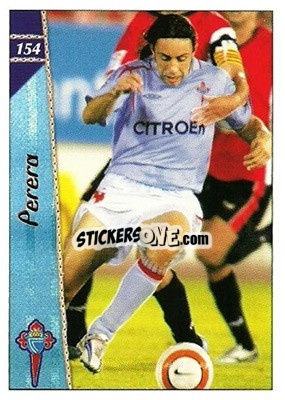 Sticker Perera - Las Fichas De La Liga 2006-2007 - Mundicromo
