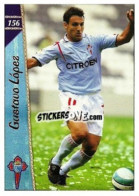 Sticker Gustavo López - Las Fichas De La Liga 2006-2007 n. 156 - Mundicromo