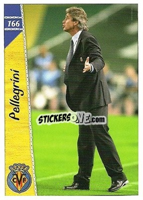 Sticker Pellegrini - Las Fichas De La Liga 2006-2007 - Mundicromo