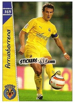 Cromo Arruabarrena - Las Fichas De La Liga 2006-2007 - Mundicromo