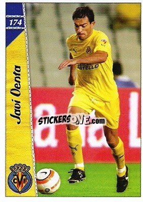 Cromo Javi Venta - Las Fichas De La Liga 2006-2007 n. 174 - Mundicromo
