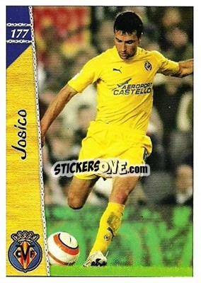 Sticker Josico - Las Fichas De La Liga 2006-2007 - Mundicromo