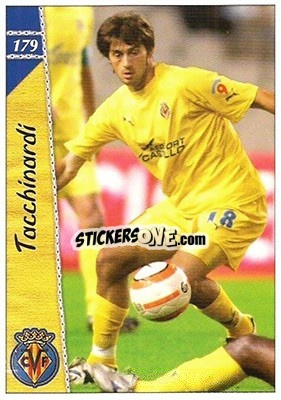 Sticker Tacchinardi - Las Fichas De La Liga 2006-2007 - Mundicromo