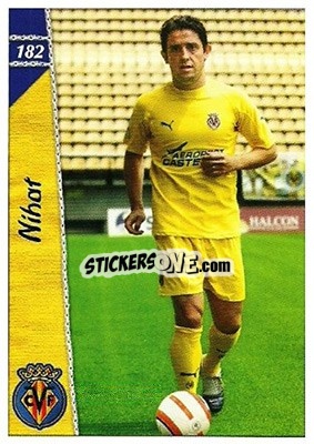 Sticker Nihat - Las Fichas De La Liga 2006-2007 n. 182 - Mundicromo