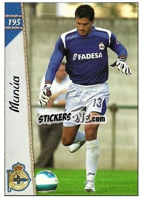 Sticker Munua - Las Fichas De La Liga 2006-2007 n. 195 - Mundicromo
