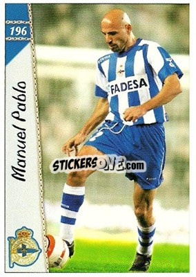 Sticker Manuel Pablo - Las Fichas De La Liga 2006-2007 n. 196 - Mundicromo