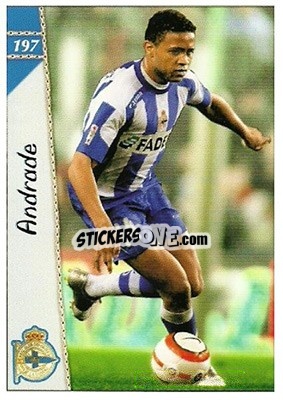 Sticker Andrade - Las Fichas De La Liga 2006-2007 - Mundicromo