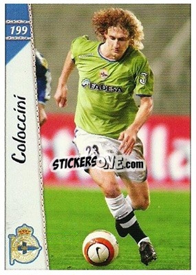 Cromo Coloccini - Las Fichas De La Liga 2006-2007 - Mundicromo