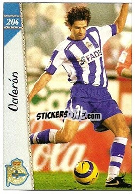 Sticker Valerón - Las Fichas De La Liga 2006-2007 - Mundicromo