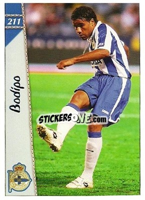 Cromo Bodipo - Las Fichas De La Liga 2006-2007 - Mundicromo