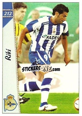 Sticker Riki - Las Fichas De La Liga 2006-2007 - Mundicromo
