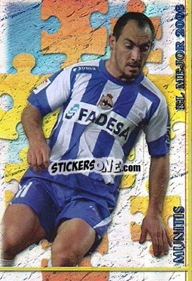 Sticker Munitis - Las Fichas De La Liga 2006-2007 - Mundicromo