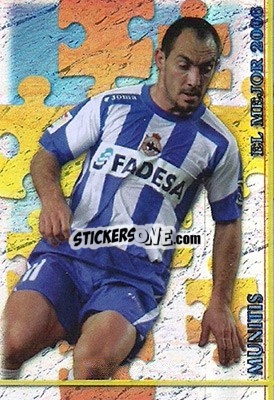 Figurina Munitis - Las Fichas De La Liga 2006-2007 - Mundicromo