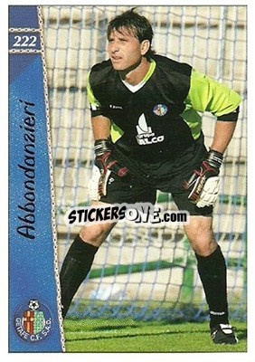 Figurina Abbondanzieri - Las Fichas De La Liga 2006-2007 - Mundicromo