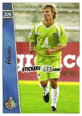 Cromo Alexis - Las Fichas De La Liga 2006-2007 - Mundicromo