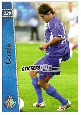 Sticker Cortés - Las Fichas De La Liga 2006-2007 - Mundicromo