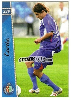 Cromo Cortés - Las Fichas De La Liga 2006-2007 - Mundicromo