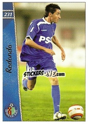 Cromo Redondo - Las Fichas De La Liga 2006-2007 - Mundicromo