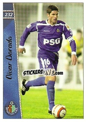 Sticker Vivar Dorado - Las Fichas De La Liga 2006-2007 - Mundicromo