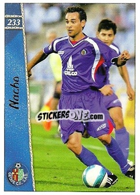 Sticker Nacho - Las Fichas De La Liga 2006-2007 n. 233 - Mundicromo