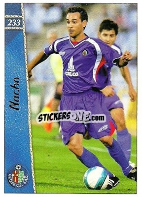 Cromo Nacho - Las Fichas De La Liga 2006-2007 - Mundicromo